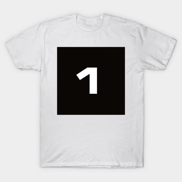 Comedy Royale Black Square 1 T-Shirt by ComedyRoyale